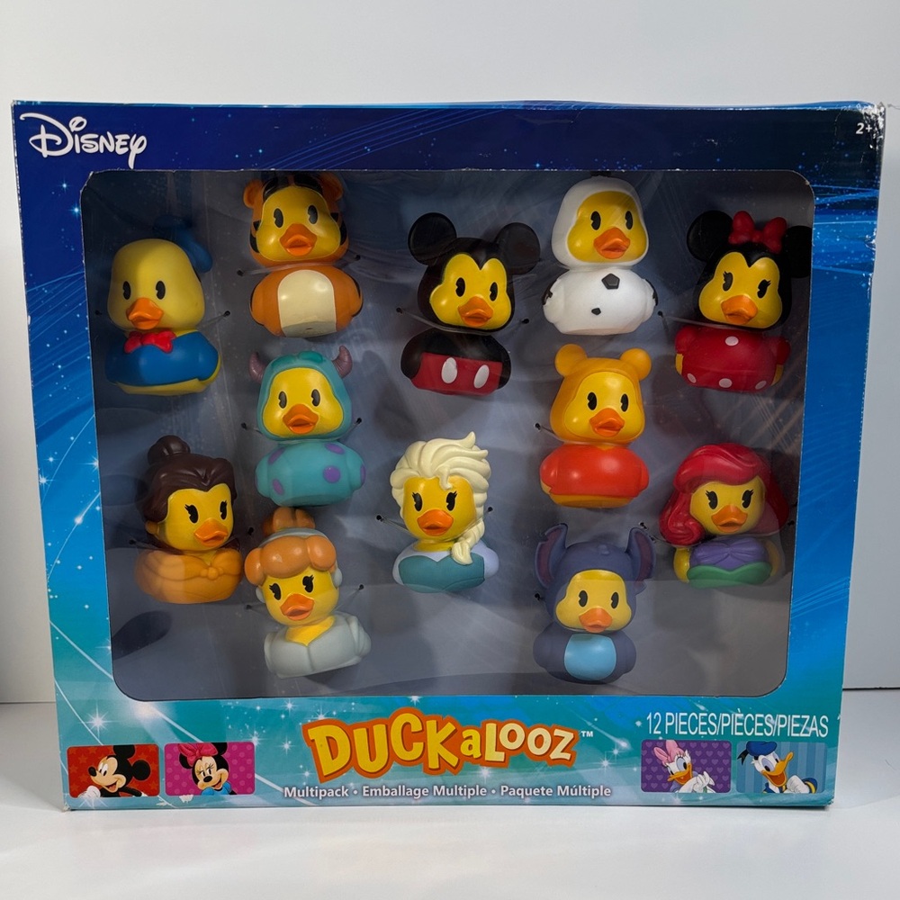🦆✨ Disney DUCKALOOZ 12-Piece Multipack – Brand New in Box! ✨🦆